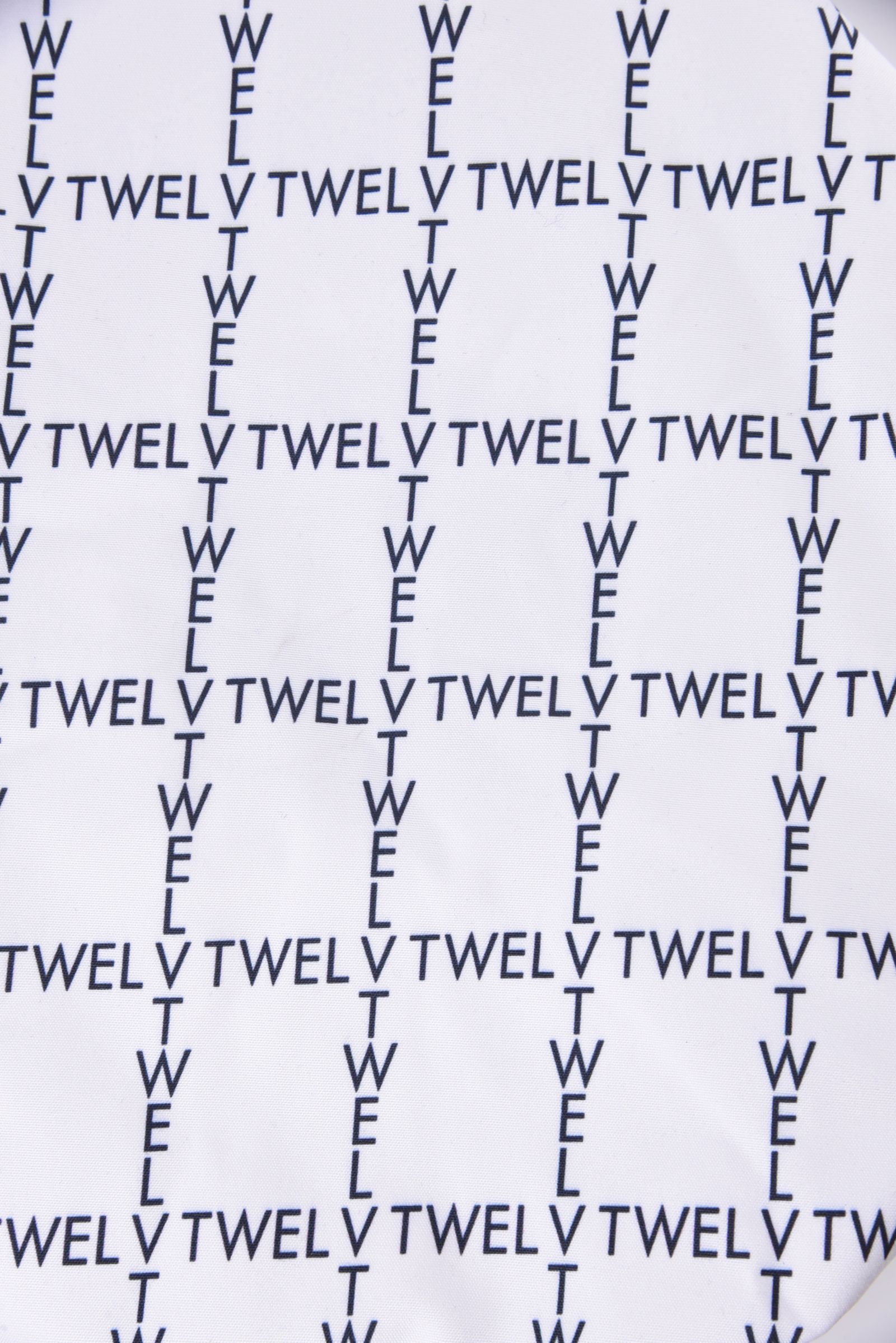 【26SS】 TYPO GRID ICE BAG / ブランドロゴ総柄 アイスバッグ (ホワイト)