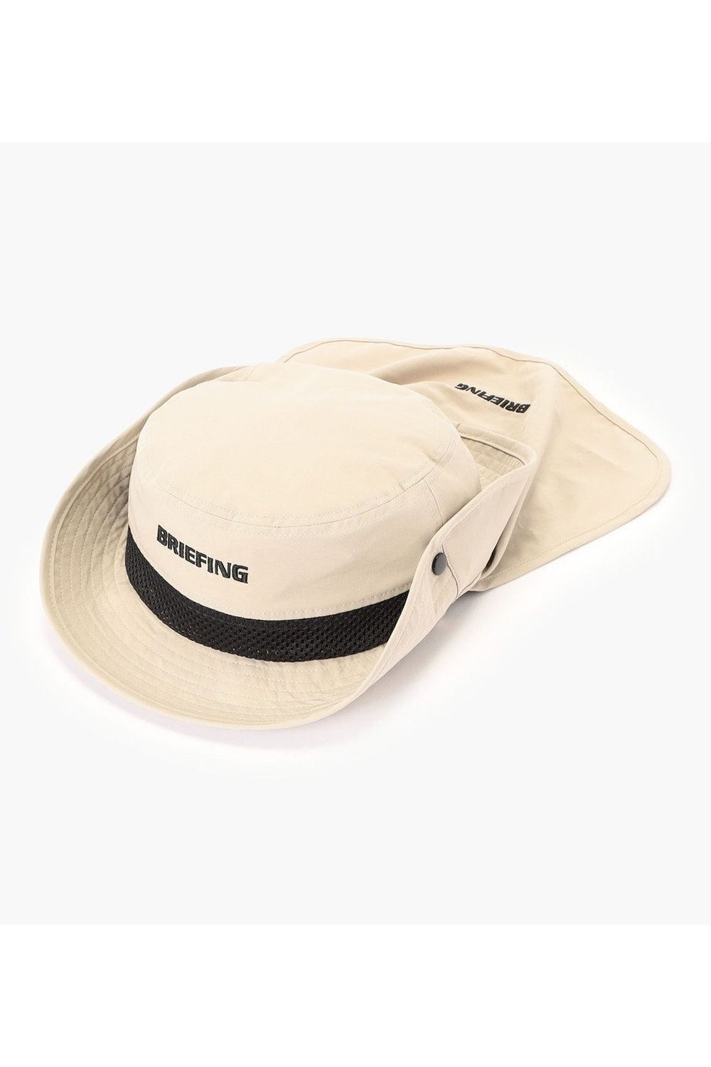 【26SS】 MEN'S COOLCORE SUNGUARD MESH HAT / サンガード付き メッシュバケットハット (ベージュ)