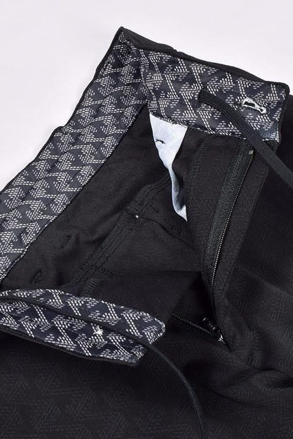 【25AW】 MENS GM JACQUARD JOGGER PANTS / GMジャガード ジョガーパンツ (ブラック)*