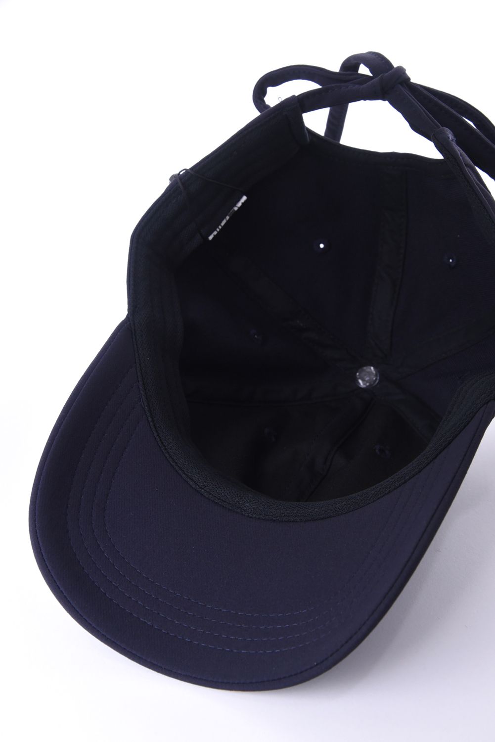 【26SS】【レディース】 WOMEN’S SMALL LOGO RIBBON CAP / ブランドロゴ バックリボン キャップ (ネイビー)