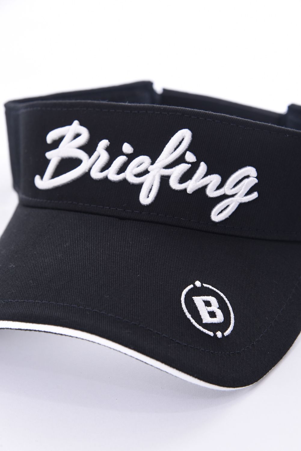 【レディース】WOMENS BASIC VISOR / ロゴ刺繍 ベーシック サンバイザー (ブラック)