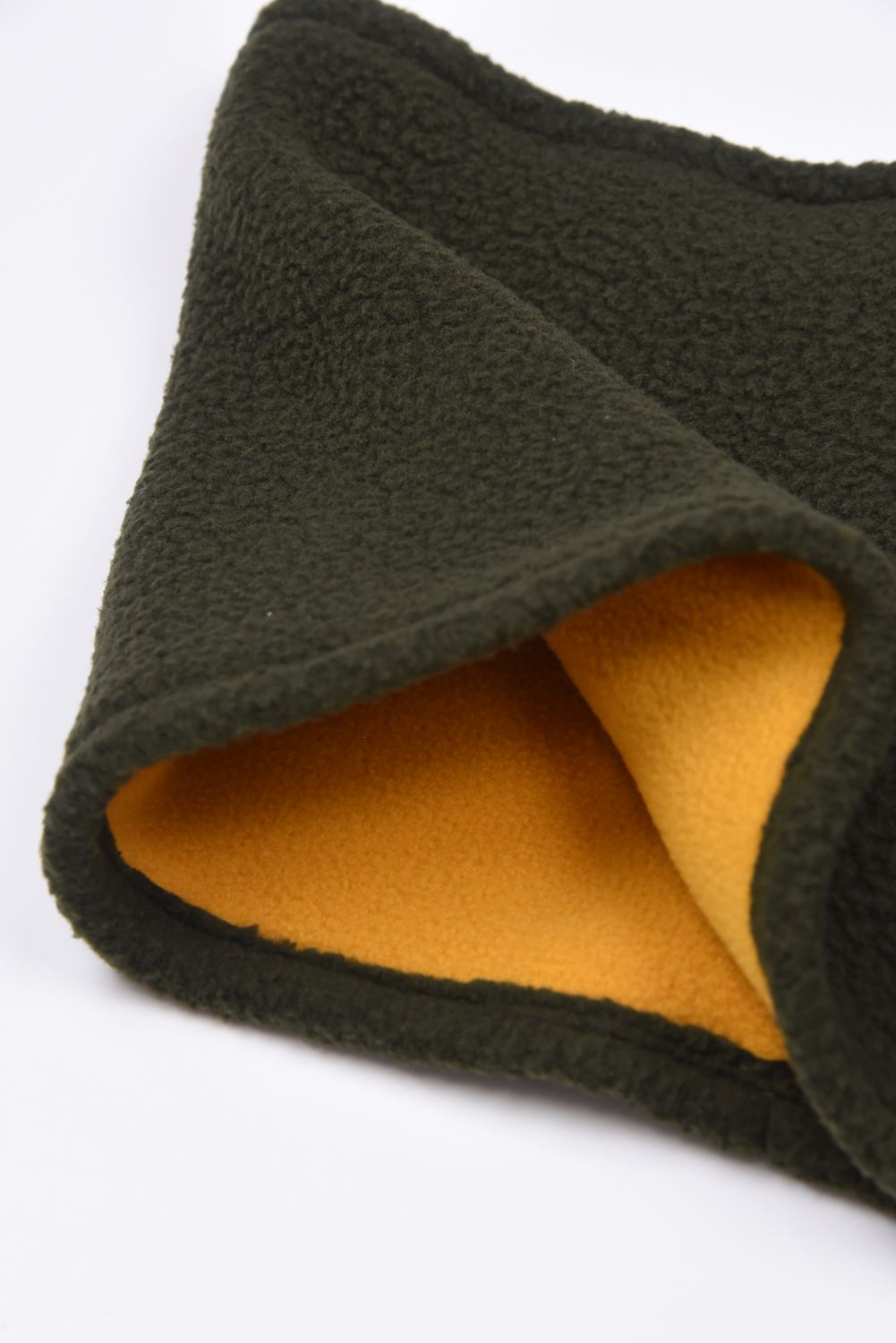 【プレゼント好適品】 POLARTEC NECK WARMER / ブランド オリジナルテキスタイル ポーラテックネックウォーマー (カーキ)*