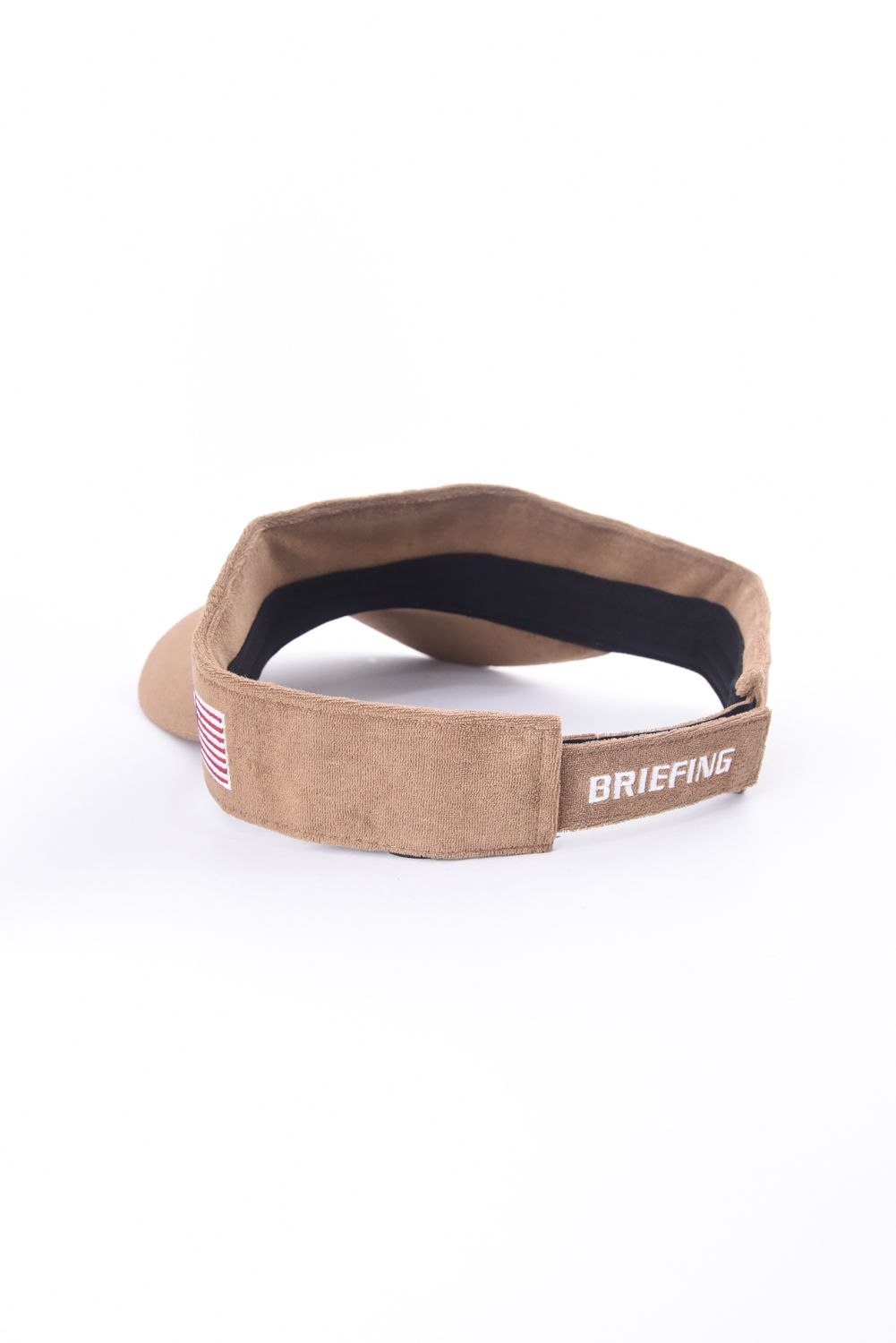 MEN’S PILE INITIAL VISOR / パイル地 サンバイザー （ライトブラウン）
