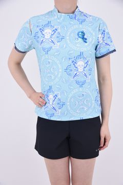 【MARK＆LONA】爽やかカラーのモックネックTシャツ！