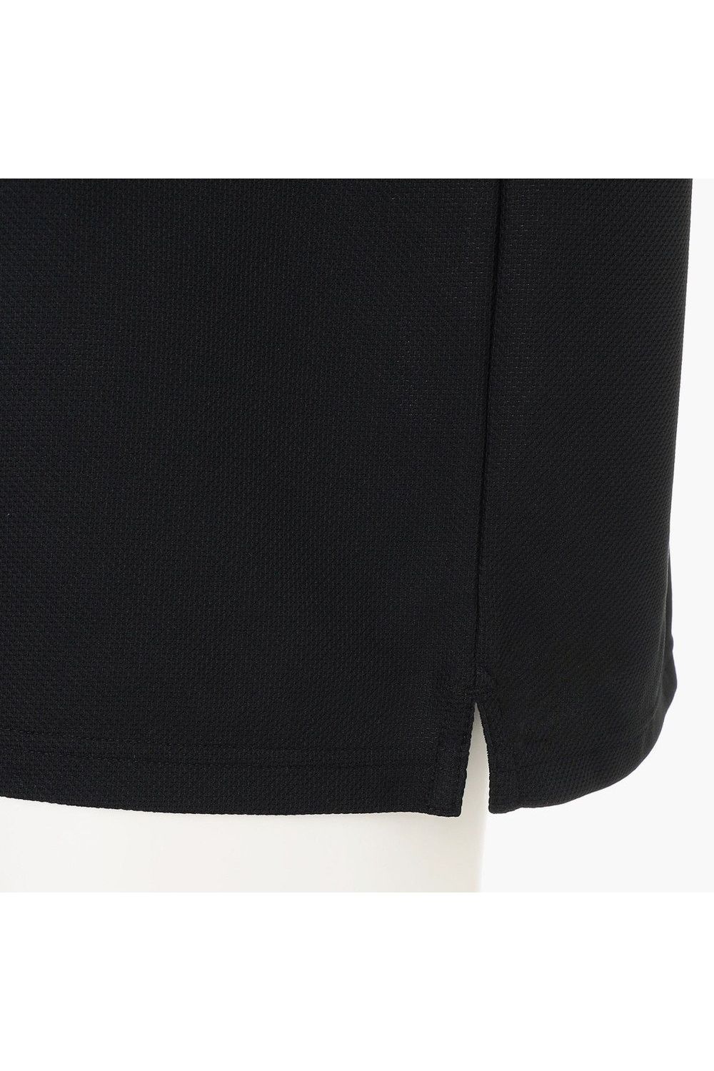 【26SS】 MEN'S LINE POLO RF / カノコ生地 ラインロゴテープ リラックスフィット ポロシャツ (ブラック)