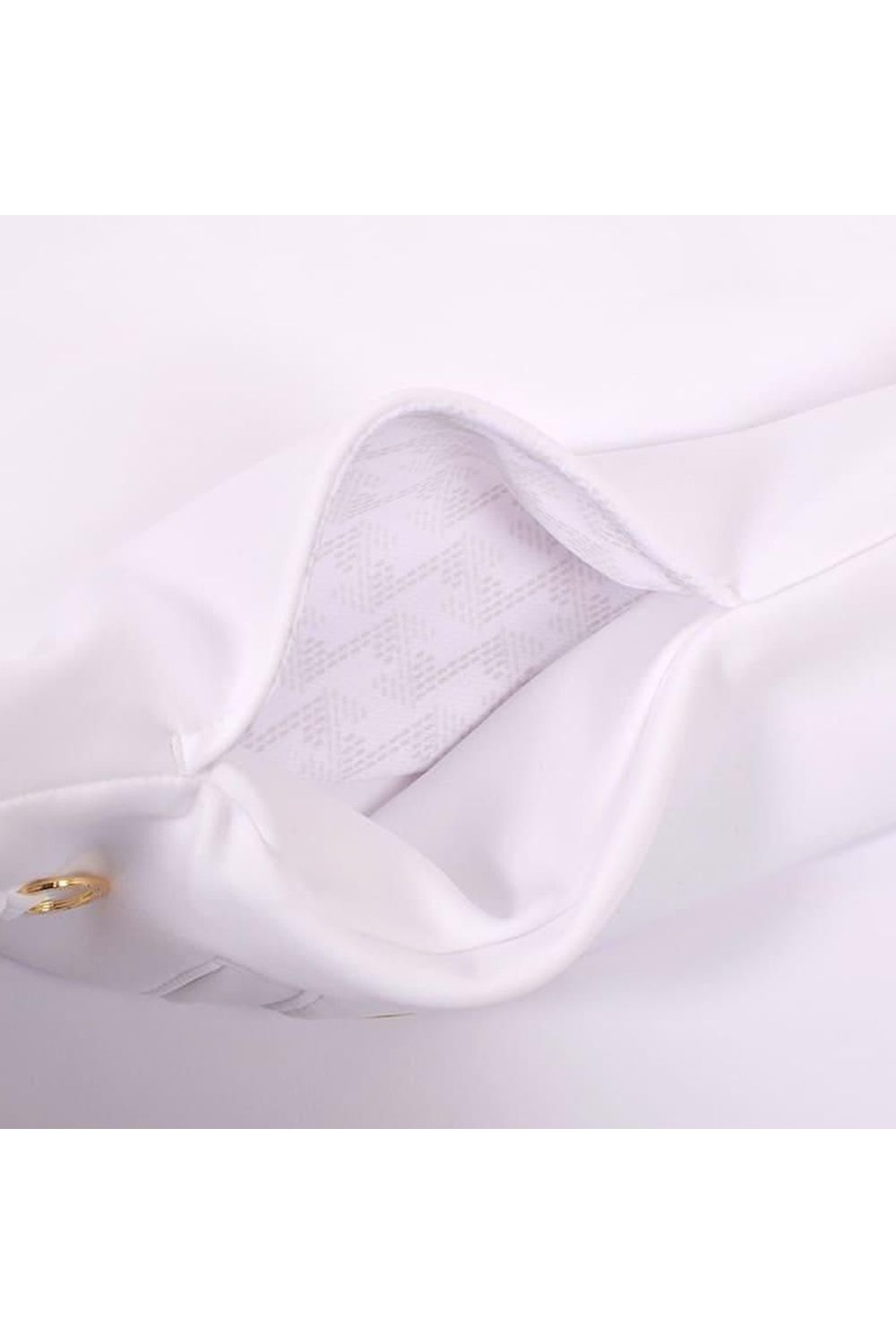 【26SS】【レディース】 GM ACCENT LINE SKIRT / モノトーンシリーズ メッシュプリーツ アクセントラインスカート (ホワイト)*