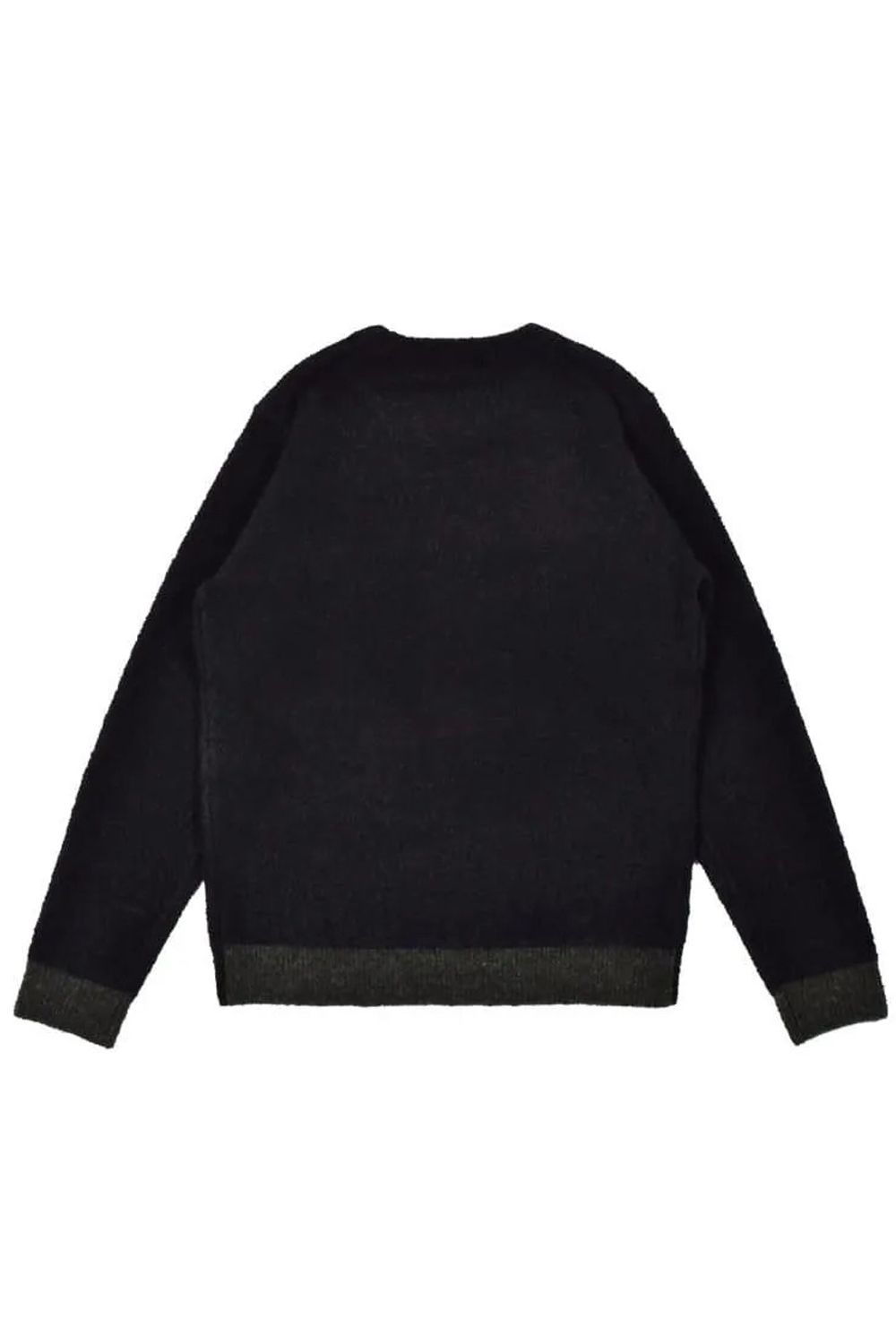 【26AW】【レディース】 ACCENT BOUCLE KNIT / アクセントリブ ブークレニット (ブラック)*