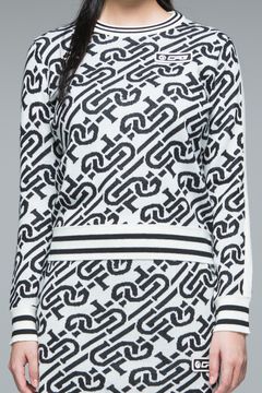 CPG GOLF - 【レディース】 CHAIN LOGO RIBBED SWEATER / チェーンロゴ 
