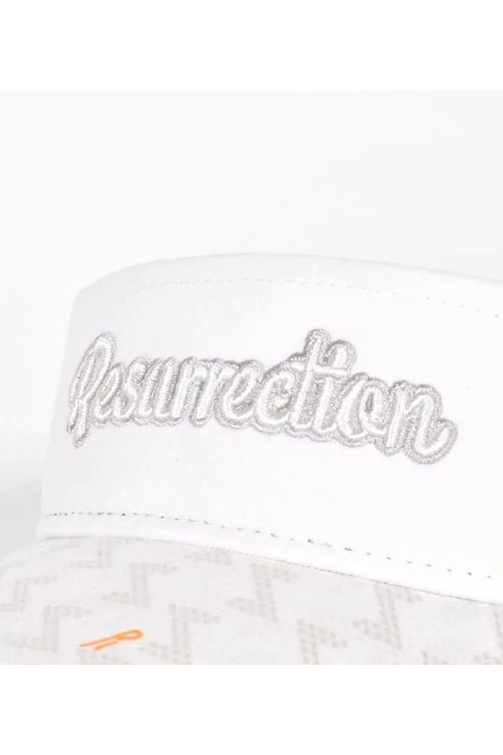 【26AW】 GM BRIM VISOR LANATEC / ブランドロゴ刺繍 オリジナルテキスタイル サンバイザー （モノホワイト)
