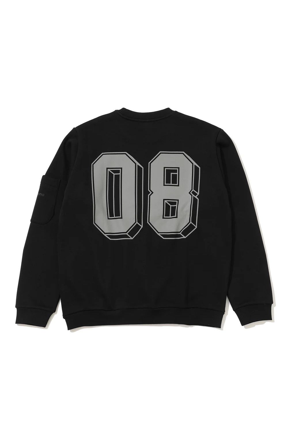 【2025AW】 PULLOVER / 裏フリース スウェット素材 ブランクスカル刺繍 プルオーバー (ブラック)