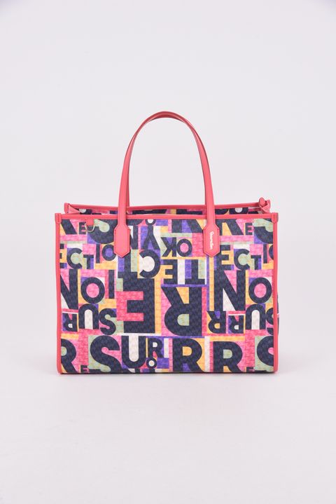 LANIUS SQUARE BIG (ラニウス スクエア ビッグ) / ブランドオリジナルテキスタイル ボストンバッグ （トワイライトジャンクション）*