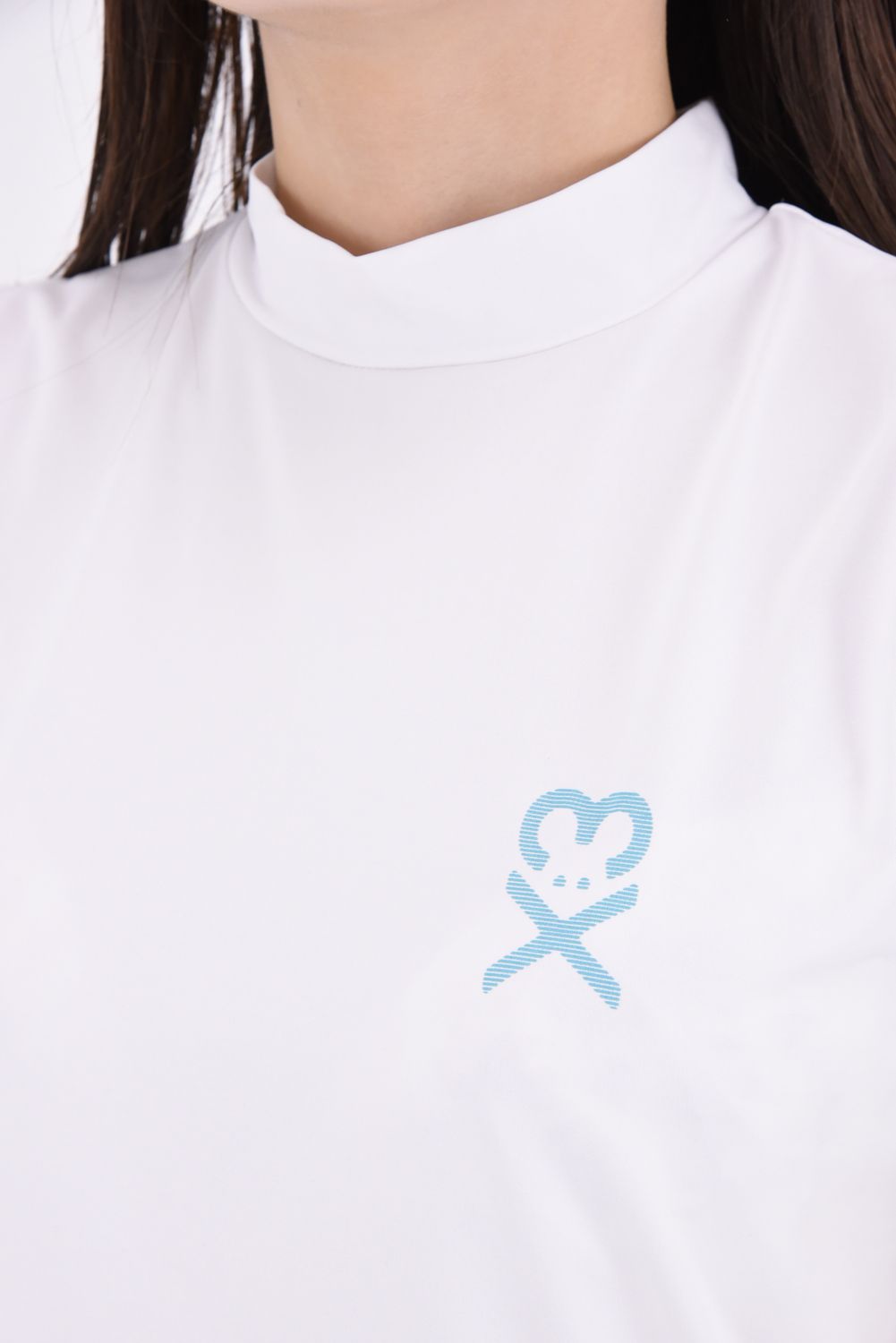 【ポイント10倍】 【26SS】【レディース】 WOMEN'S ECO PIQUE MOCK TEE / モックネックTシャツ (ホワイト)