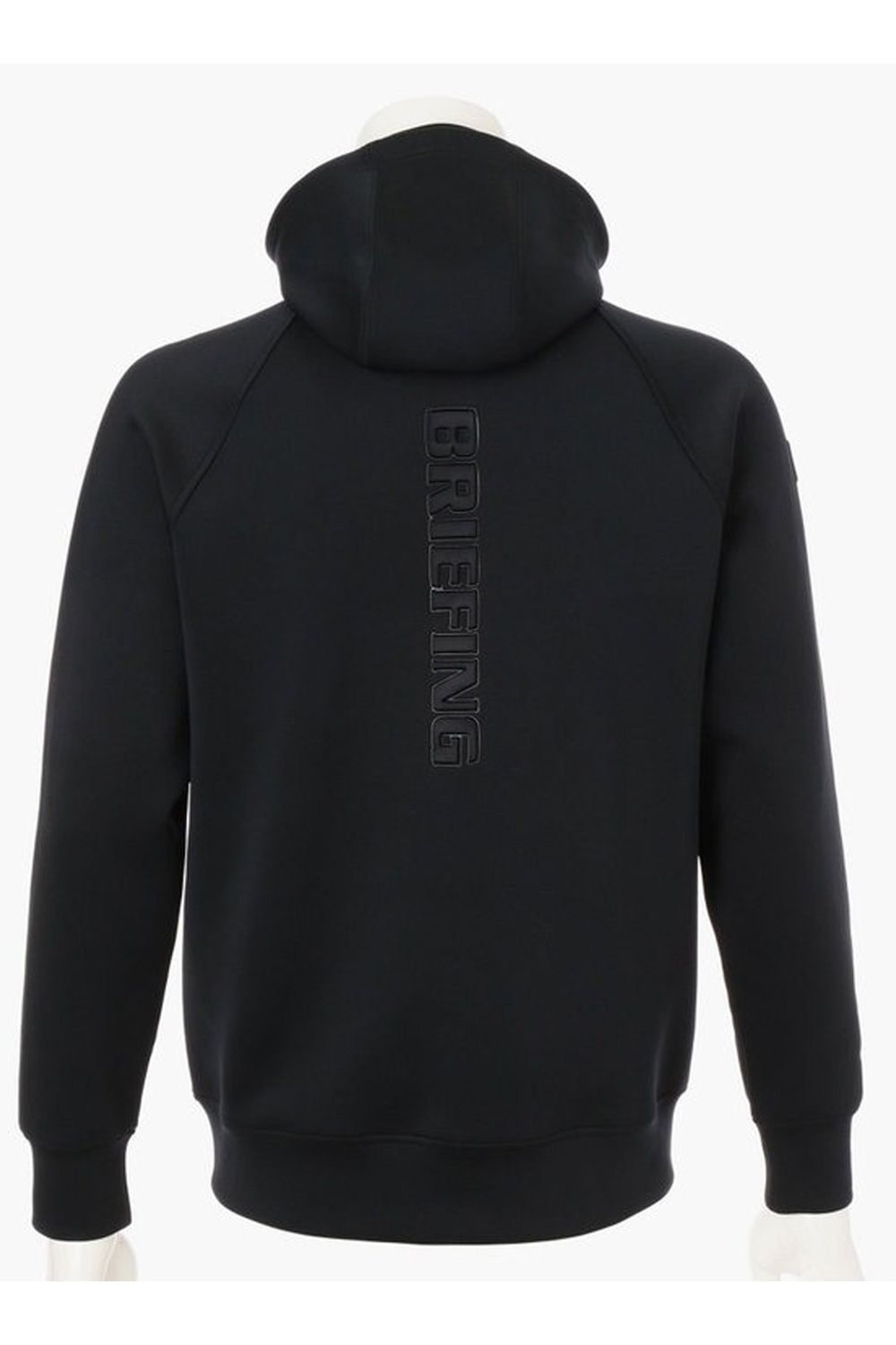 【25AW】MEN'S 3D LOGO PARKA / 3Dロゴ ストレッチジャージパーカー (ブラック)