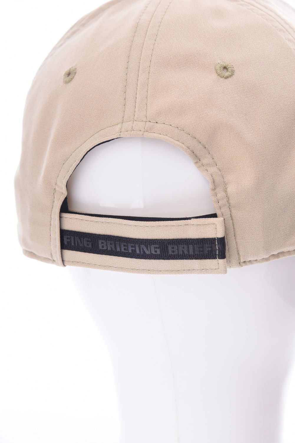 WR STRETCH GLASSHOLD CAP / ブランドロゴ サングラススリット入りキャップ (ベージュ)