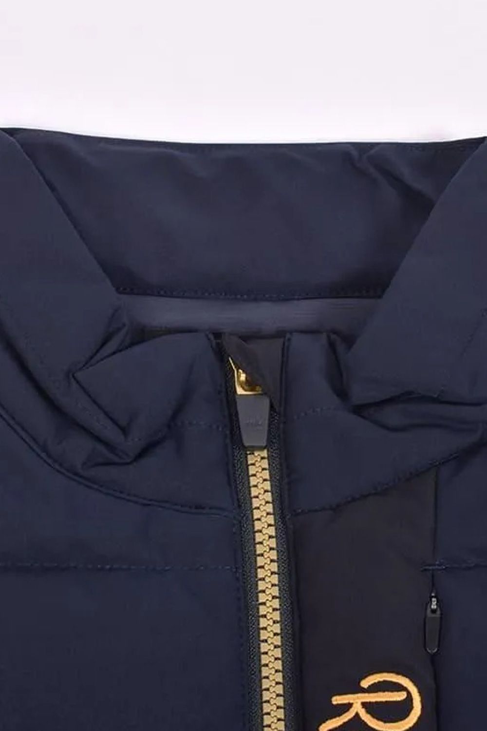 【25AW】 TWO-TONE PADDED VEST / 2トーン パデット ベスト (ネイビー/ブラック)*