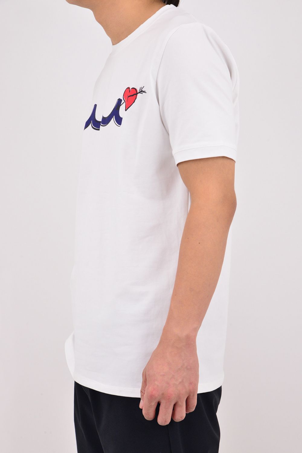 【26SS】【ストレッチコットン】 T-SHIRT / POPEYE™︎コラボレーション プリントTシャツ (ホワイト)