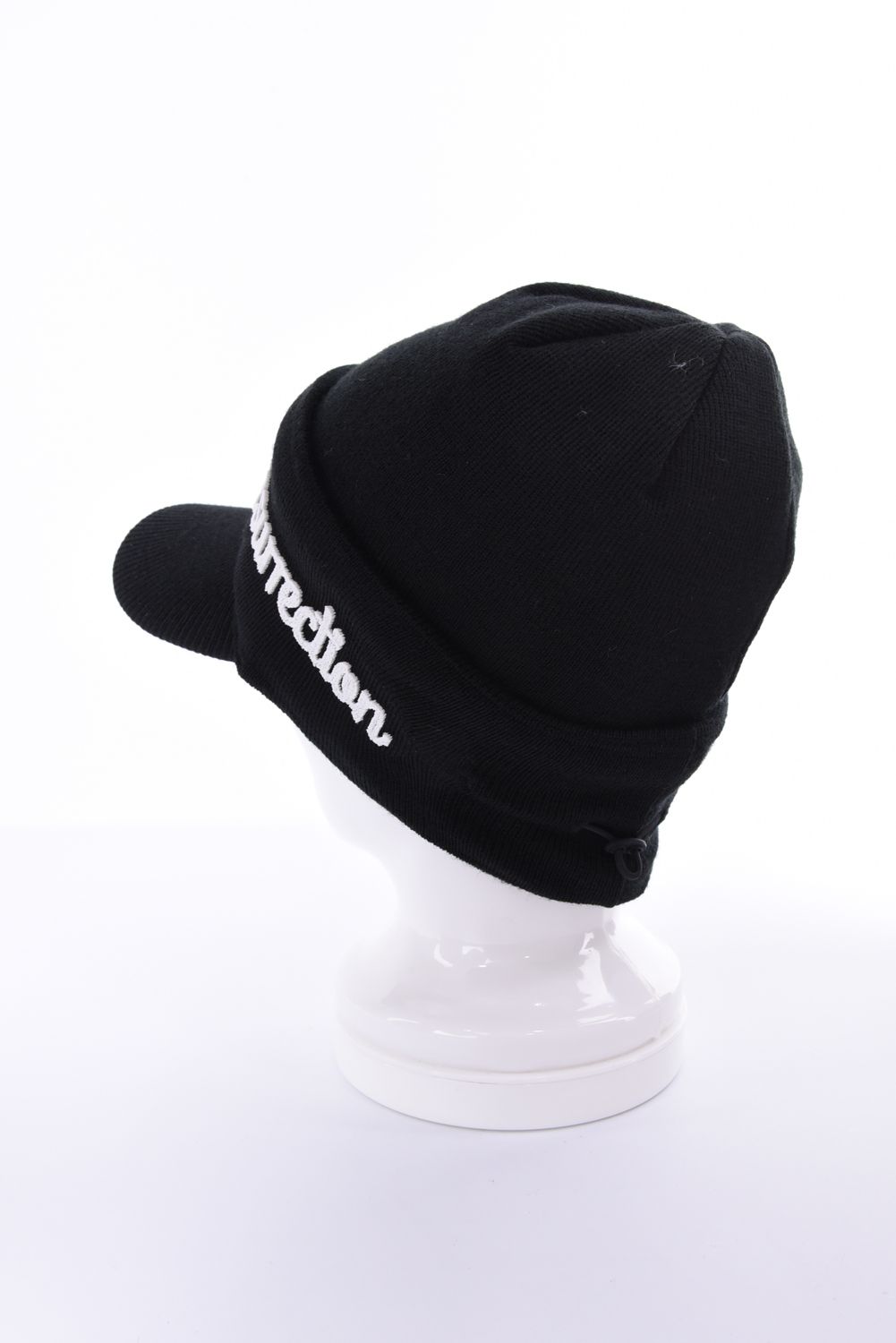 【26AW】 3WAY KNIT CAP / 3WAYニットキャップ  (ブラック)