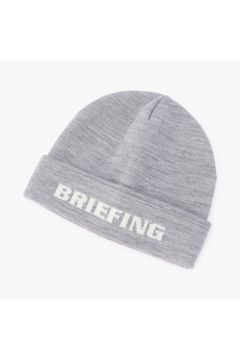MEN’S WR WOOL LOGO BEANIE / ブランドロゴジャカード ニットビーニー (グレー)