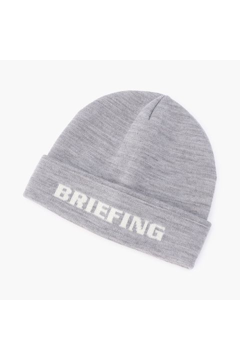 MEN’S WR WOOL LOGO BEANIE / ブランドロゴジャカード ニットビーニー (グレー)