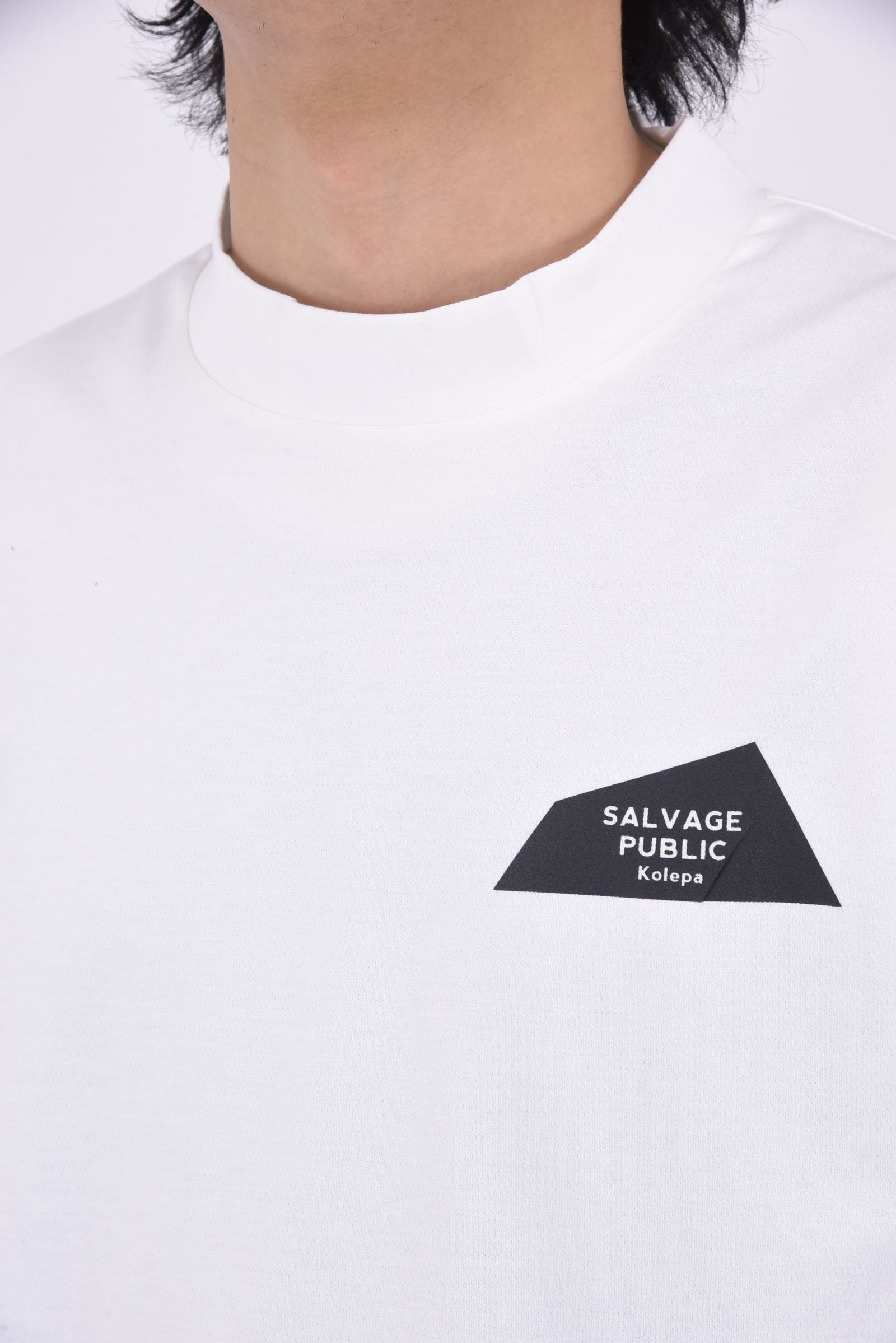 Kēhaupaʻa  ICE  Mockneck S/S(PARADISE NOW) / モックネック 半袖 シャツ (ホワイト)