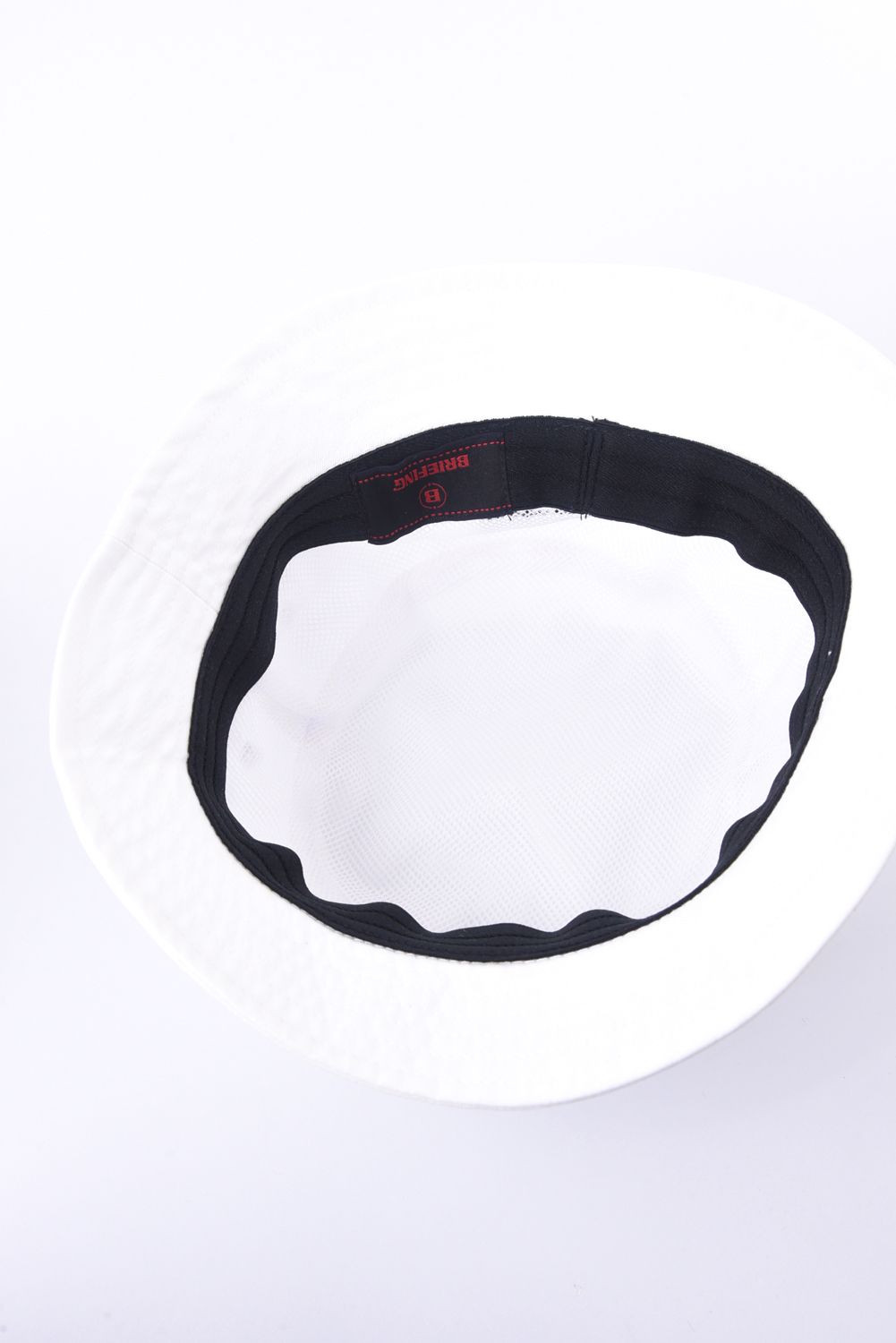 【26SS】 MEN’S BG LOGO HAT / BGロゴ バケットハット (ホワイト)