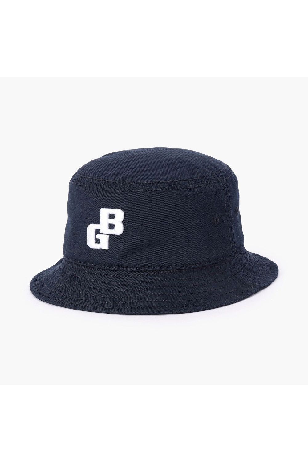 【26SS】 MEN’S BG LOGO HAT / BGロゴ バケットハット (ネイビー)