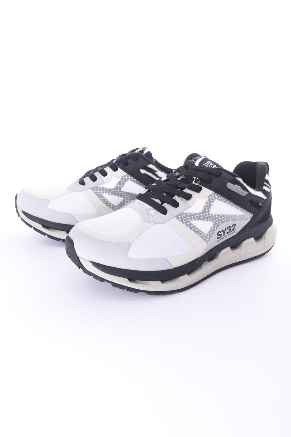 【26SS】 MOISTHROUGH360×SY32 / ラギットアウトソール コラボシューズ (ブラック)