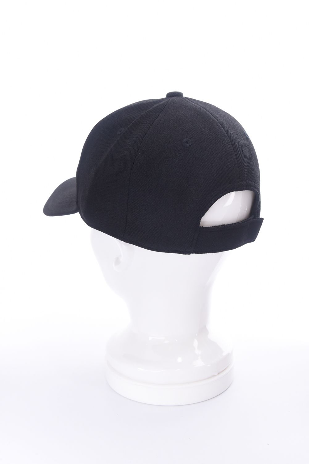 WAVE PLATE CAP / ロゴ プレート キャップ (ブラック)
