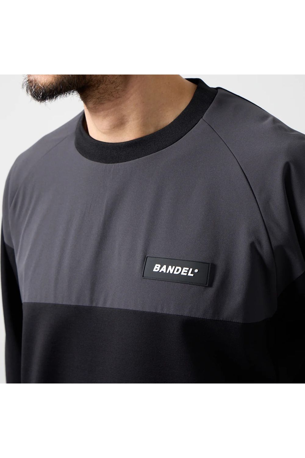 【26AW】 FLEECE COMBINATION PULLOVER / フリースコンビネーション プルオーバー (ブラック)