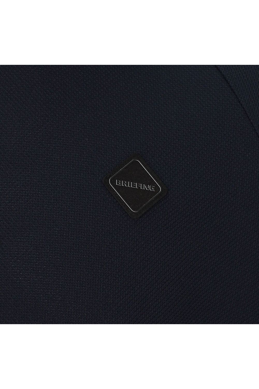 【26SS】 MEN'S LINE HIGHNECK RF / カノコ生地 ラインロゴテープ リラックスフィット モックネックTシャツ (ネイビー)