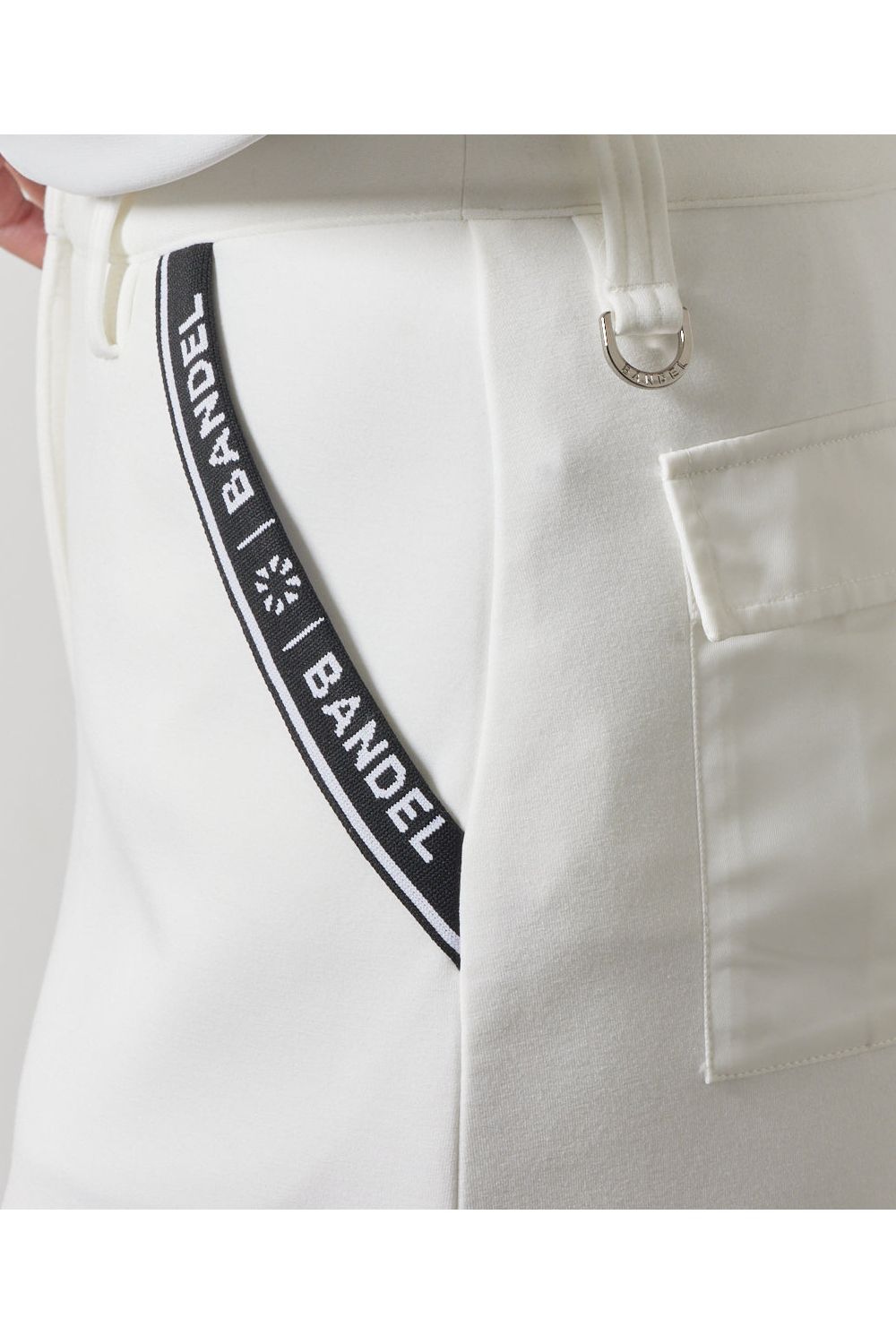 【レディース】 NYLON POCKET SKIRT / ダンボール素材 カーゴポケット スカート (ホワイト)