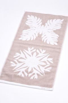 【26SS】 Face Towel（Double quilt） / フェイスタオル (サンド/ホワイト)