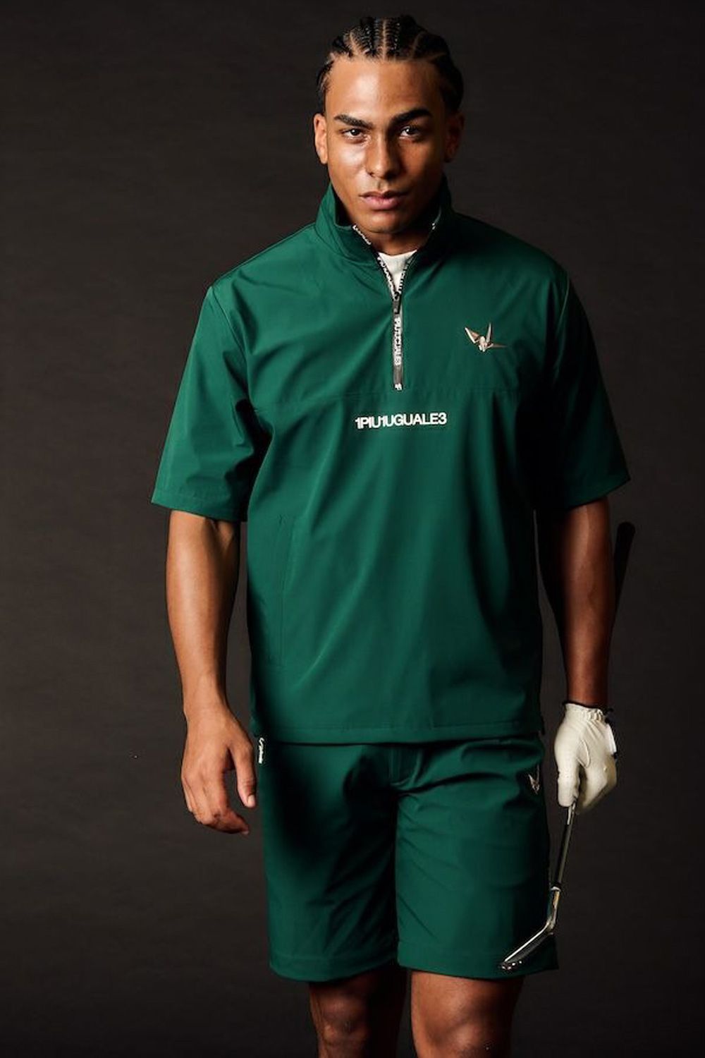 【26SS】 WP S/S HALF ZIP / ハーフジップ トップス (グリーン) (3月入荷予定)