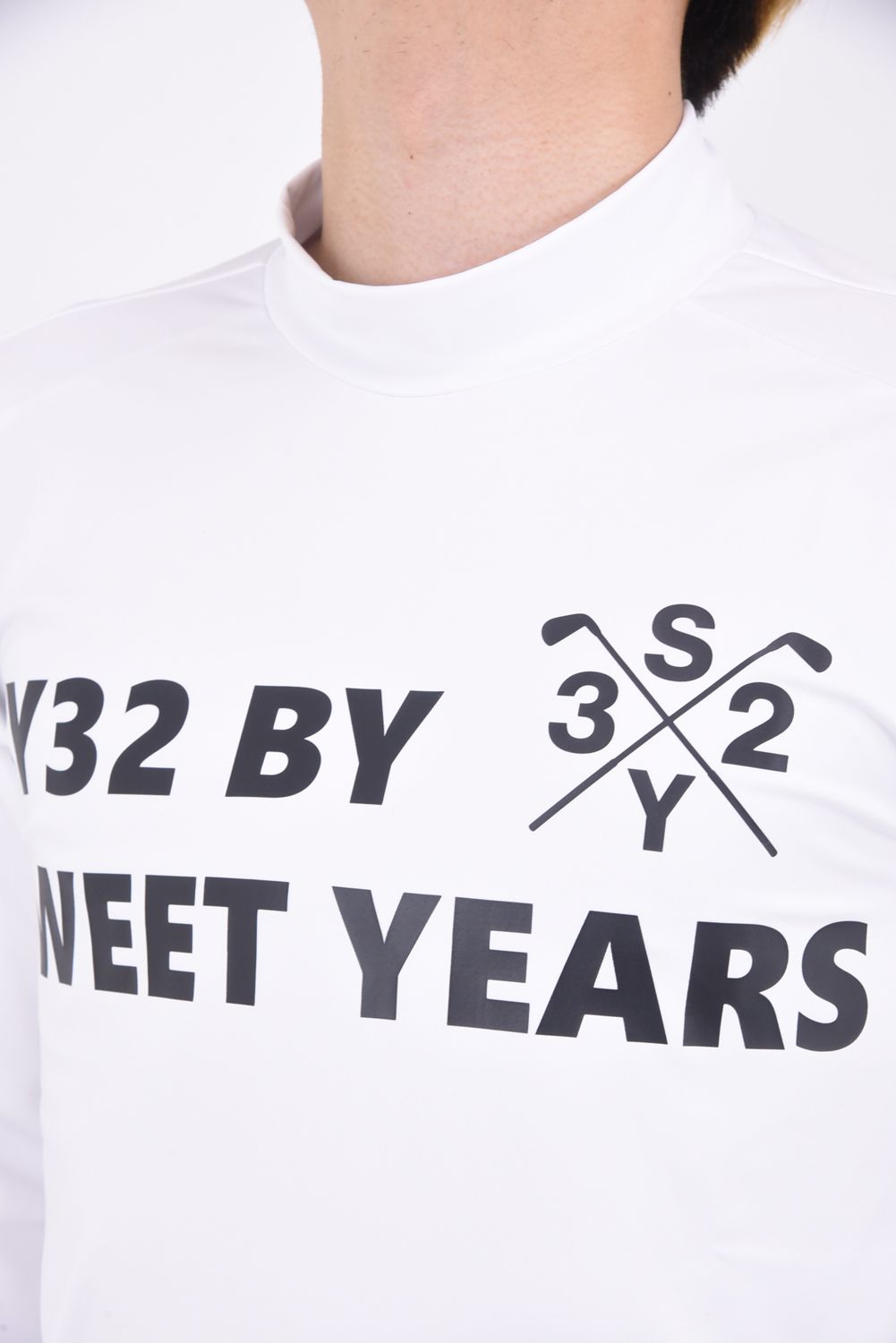 SY32 by SWEET YEARS GOLF - REGULAR MOCK NECK LONGSLEEVE SHIRTS