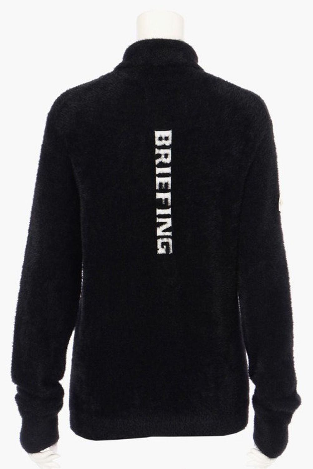 【25AW】【レディース】WS SHAGGY LOGO TURTLENECK KNIT / タートルネックニット (ブラック)