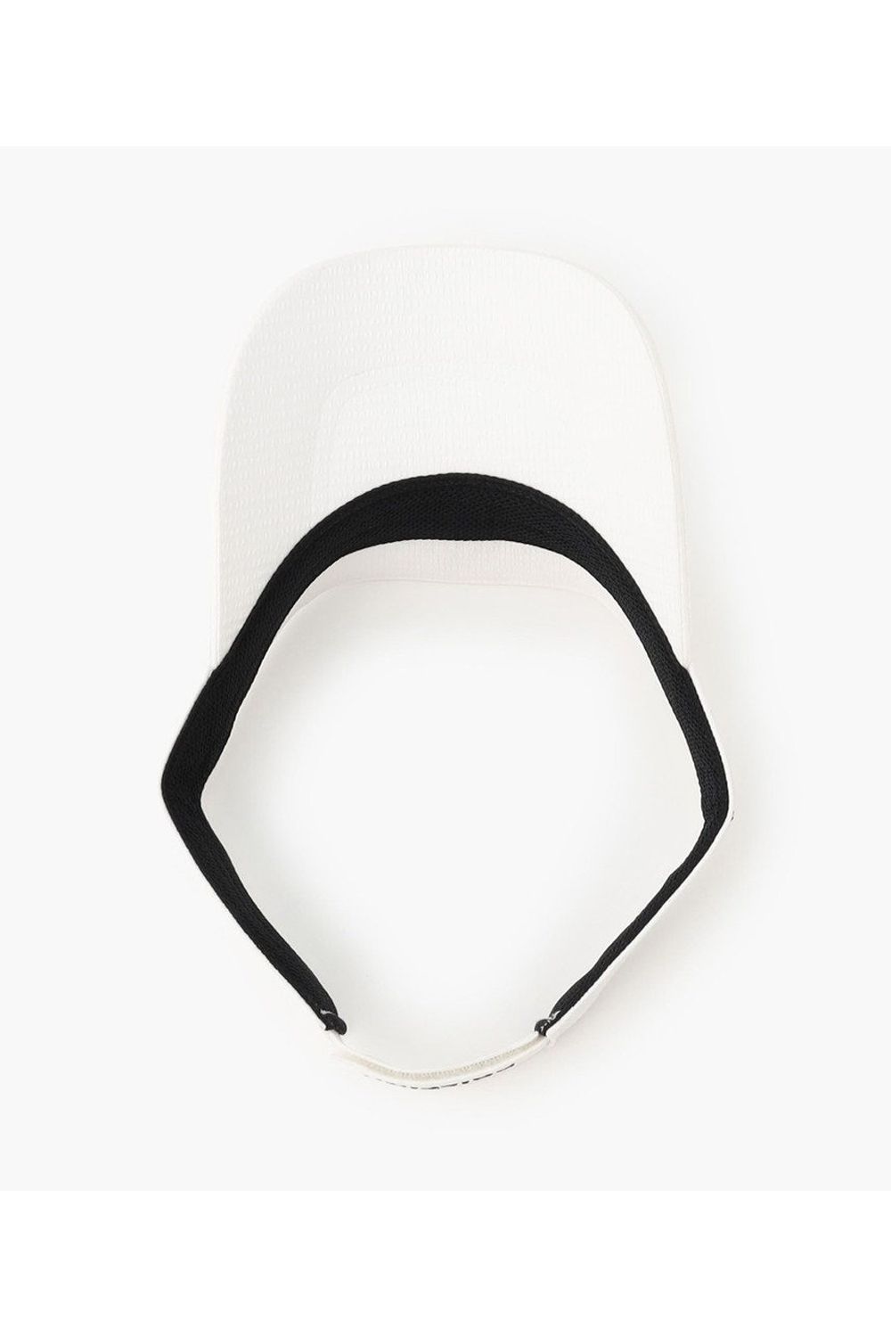 【26SS】 MEN’S SEERSUCKER VISOR / シアサッカー ダイヤモンドロゴ サンバイザー (ホワイト)