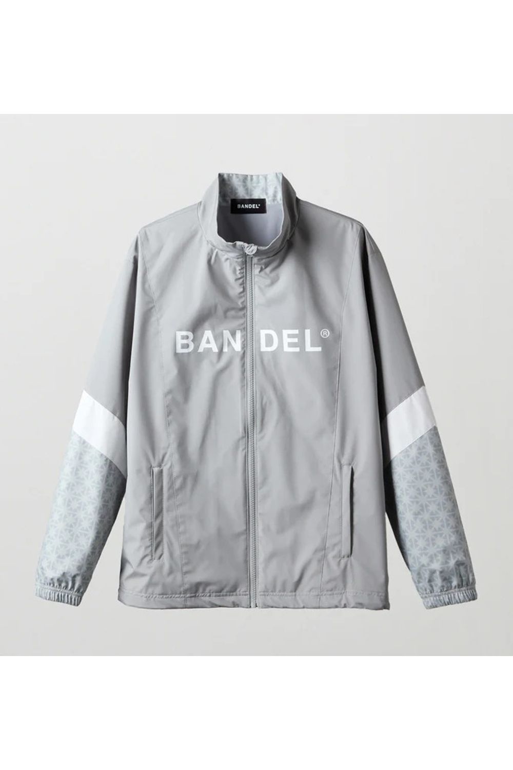 【25AW】【レディース】 SWITCH SLEEVE WIND STOPPER / 異素材切り替え ウィンドストッパージャケット (グレー)