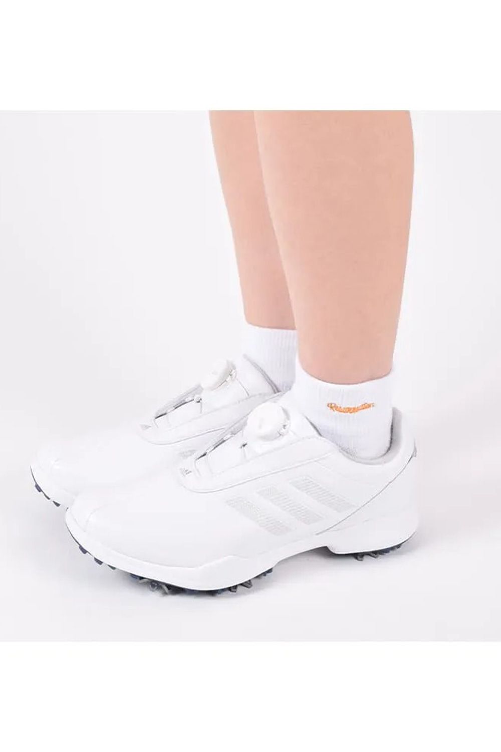 【ZEROFITコラボ】 【レディース】 BASIC LOGO SHORT SOCKS / ベーシックロゴ ショートソックス （ホワイト）