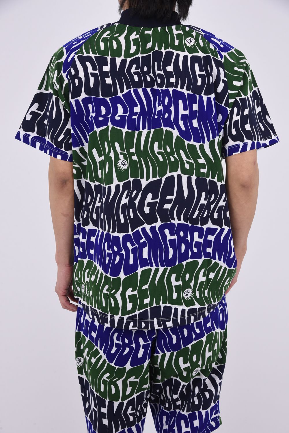 【26SS】 ORIGINAL PRINT MOCK NECK / オリジナルプリント モックネック （ネイビー）