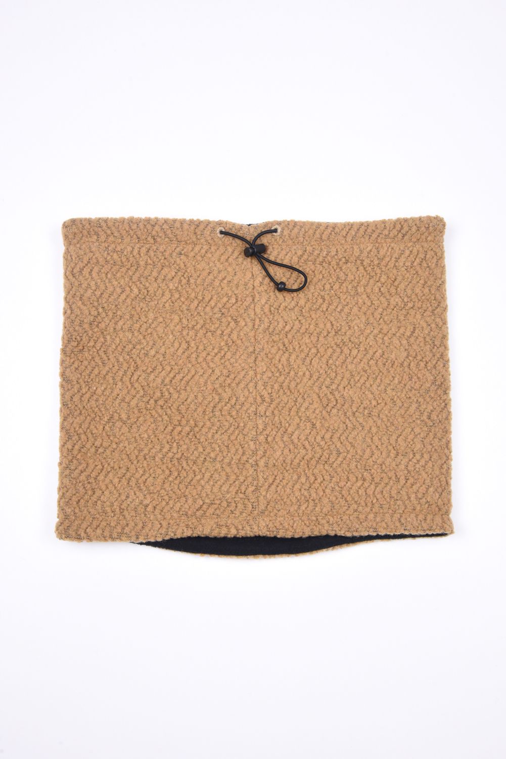 WOOL BOA NECK GAITER / ウールボアフリース ネックウォーマー (ベージュ)
