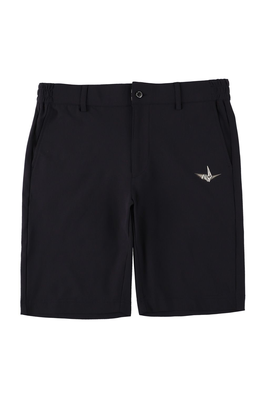 【25SS】 113 GOLF EMBOSS SHORTS / ブランドロゴ エンボス ショートパンツ (ブラック) (3～4月頃入荷予定)