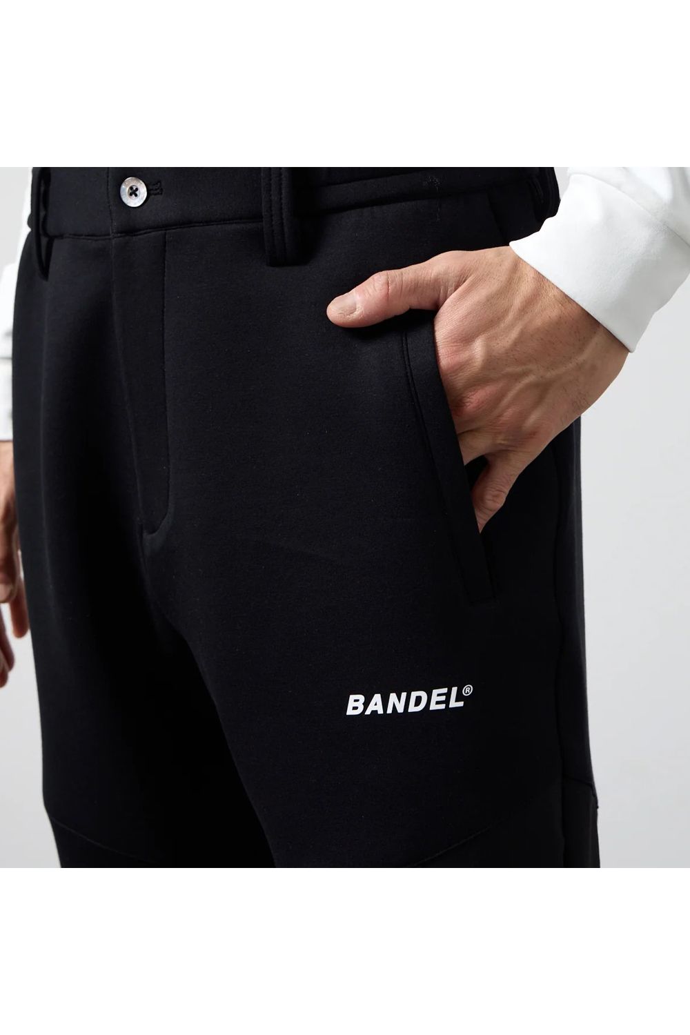 【26AW】 BONDING COMBINATION PANTS / ボンディングコンビネーション ロングパンツ (ブラック)