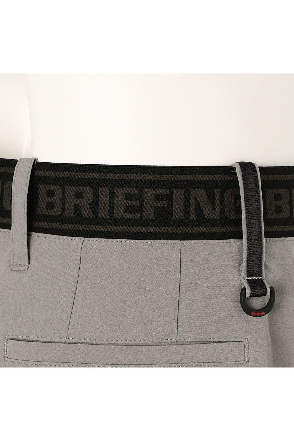 【26SS】 MEN'S COOLCORE LOGO ELASTIC PANTS / クールコア ウエストゴムベルト ロングパンツ (グレー)
