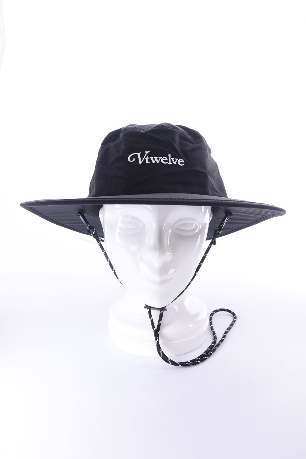 【26SS】 AWA WIDE HAT / ブランドロゴ サファリハット (ブラック)