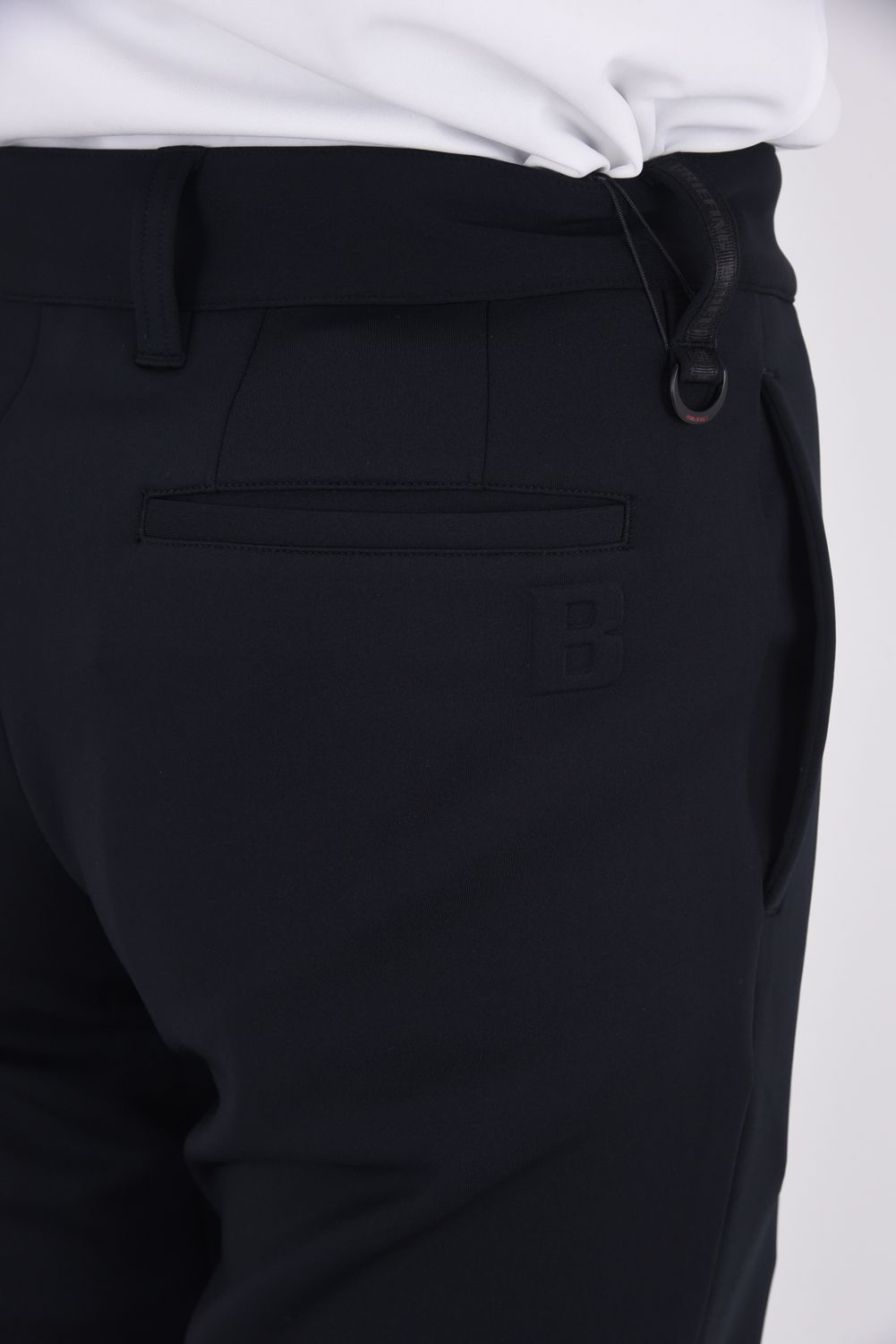 【25AW】 MEN'S 3D LOGO JOGGER PANTS / 3Dロゴ ストレッチジャージ ジョガーパンツ (ブラック)
