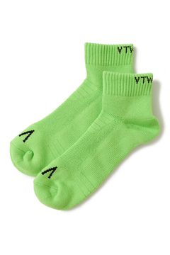 【26SS】 DOUBLE LOGO SOCKS / ダブルロゴ ソックス (グリーン)