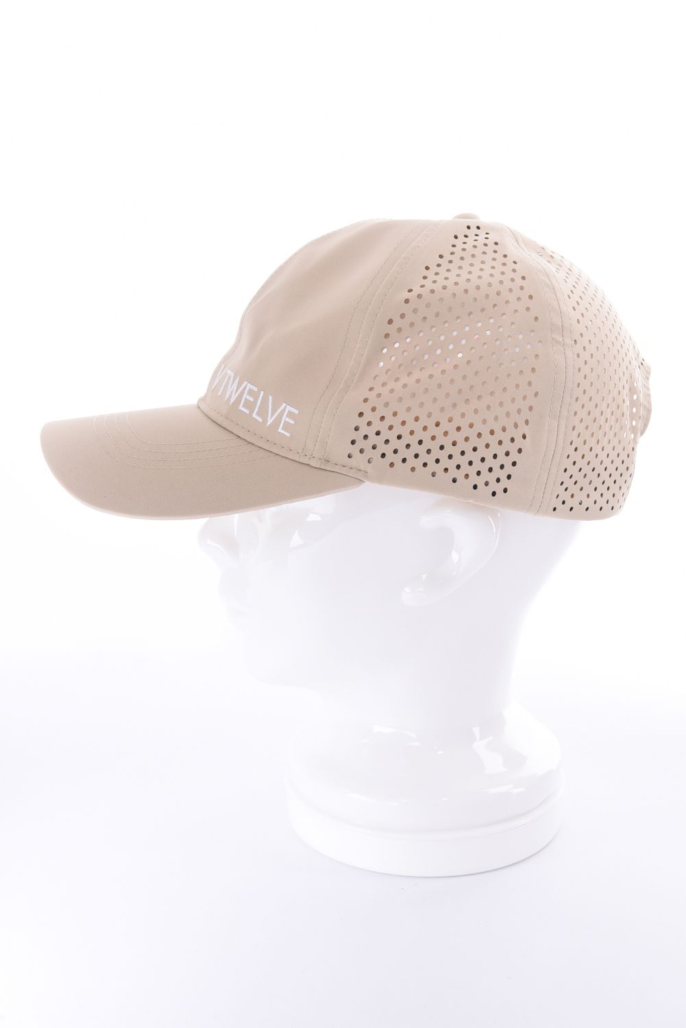 【26SS】 PUNCHED CAP / ベーシック パンチングメッシュキャップ (ベージュ)