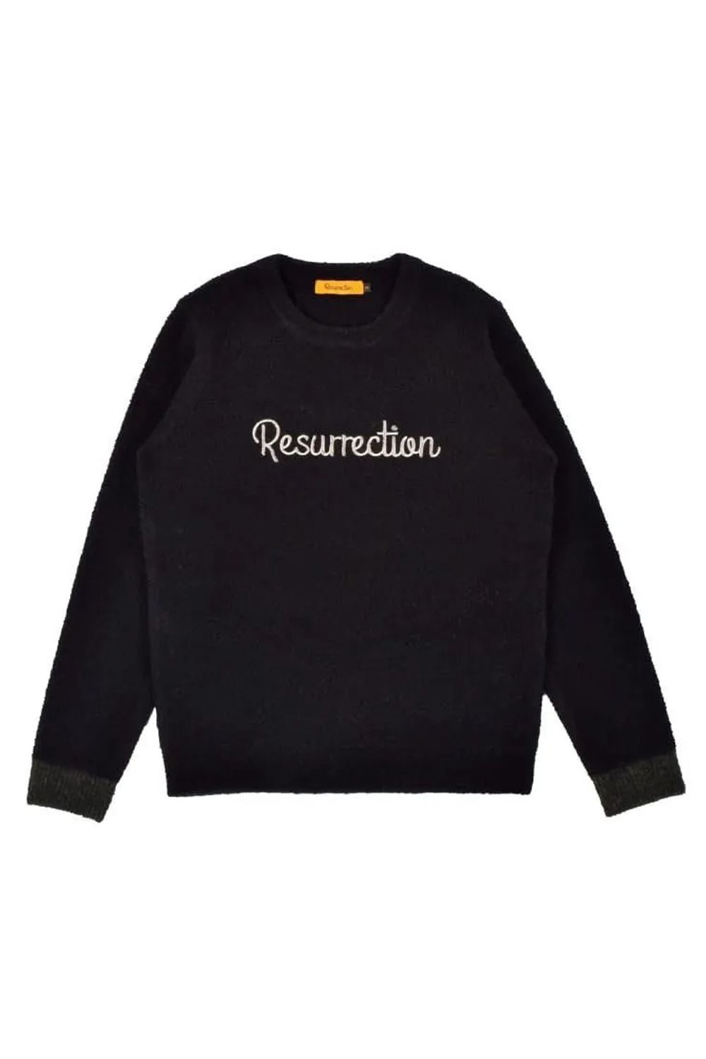 【26AW】【レディース】 ACCENT BOUCLE KNIT / アクセントリブ ブークレニット (ブラック)*