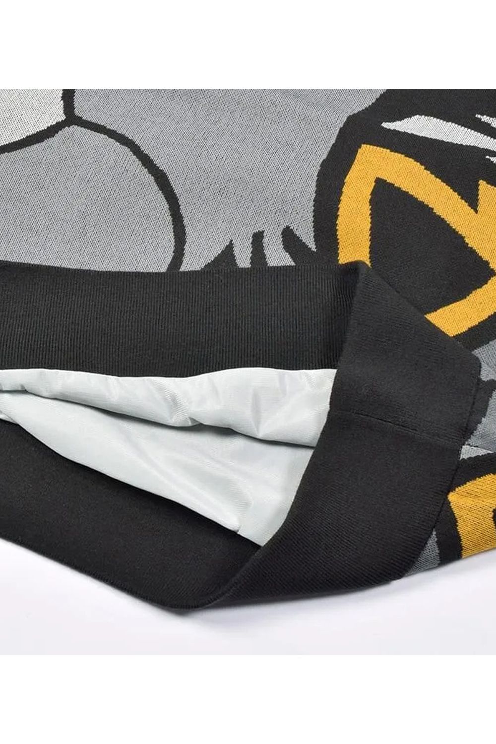 【26AW】 AIRSHUT BIRDSTILE KNIT / エアシャット バーズタイルニット (ブラック/オフホワイト)*