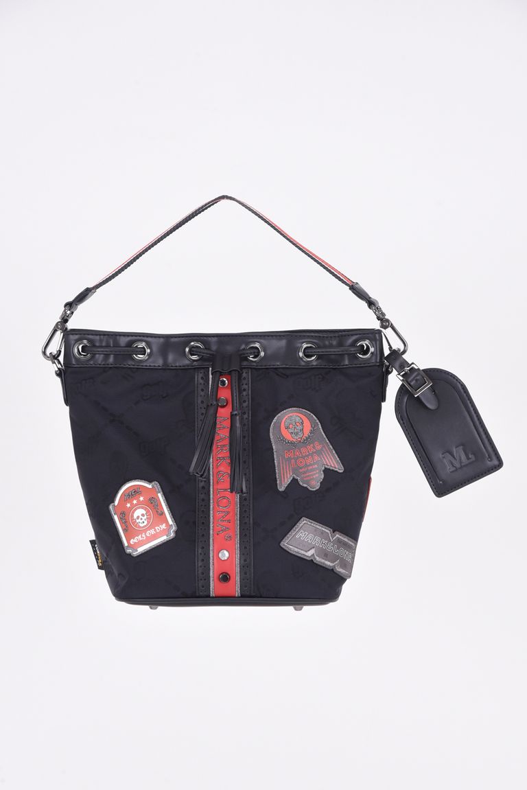 MARK&LONA - ASSEMBLAGE CART BAG / ルーラーパターン オリジナル 